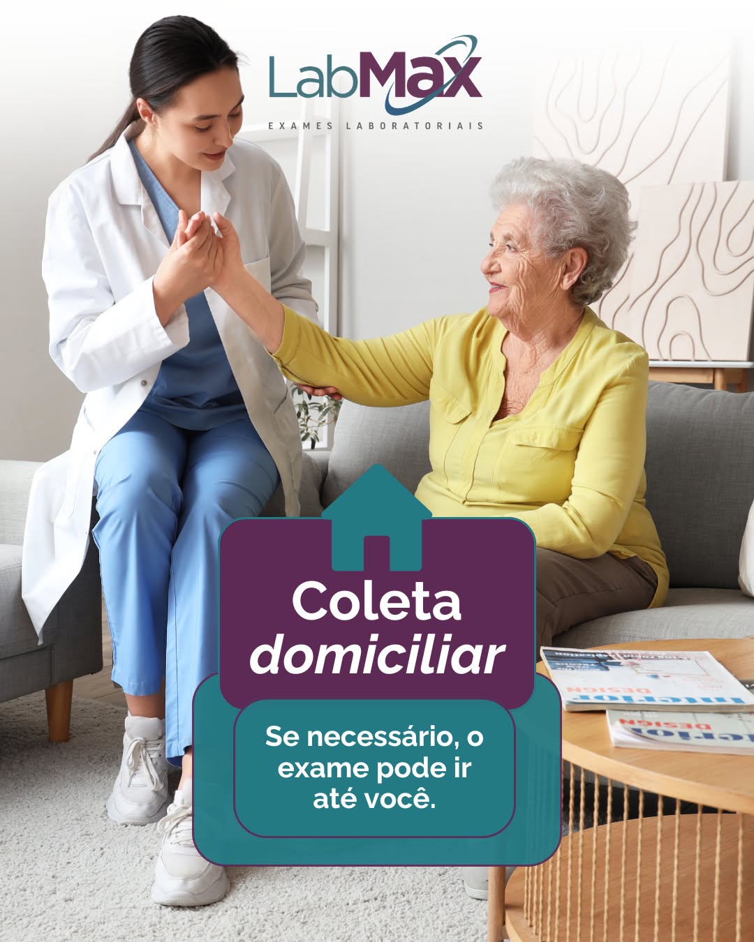 Nem sempre é possível ir até o laboratório para realizar exames. Em alguns casos, o atendimento domiciliar pode ser a melhor alternativa.

A coleta domiciliar é indicada especialmente para pacientes em home care, idosos, pessoas em recuperação ou com dificuldade de locomoção.

No Labmax, esse serviço pode ser solicitado para realizar exames com segurança e orientação, sem a necessidade de deslocamento.

Entre em contato com nossa equipe para verificar disponibilidade e agendamento.

📍 Av. Ipiranga, 4343 - Zona I, Umuarama - PR.
📞 (44) 3055-3255

#ColetaDomiciliar #ExamesEmCasa #Laboratório